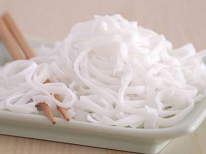 Rice noodles Pho