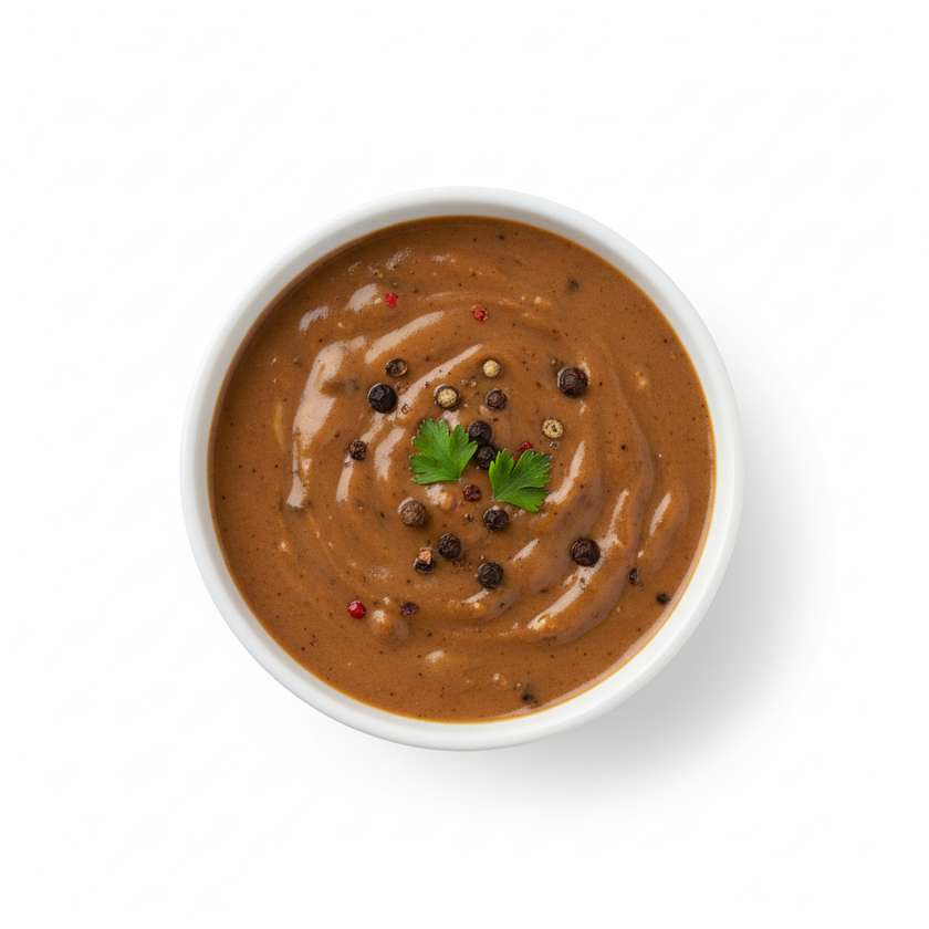 Pepper Sauce with Cream and Cognac