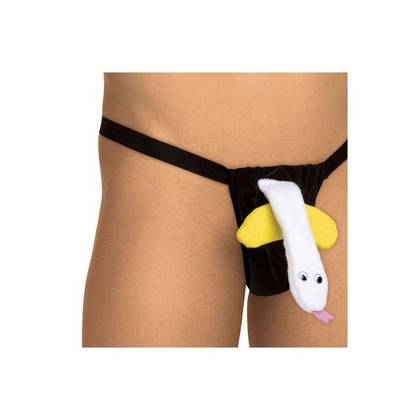 Men's Party Snake Thong, Size OS