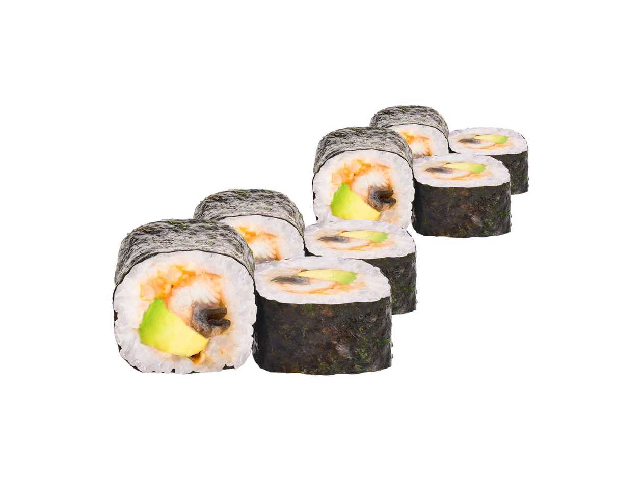 14. Unagi Avocado Maki (8 ks)