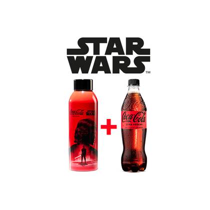 CocaCola Zero + Botella StarWars GR