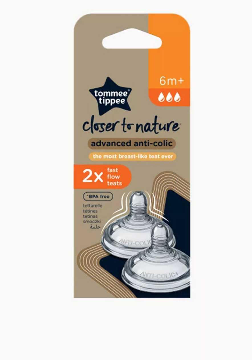 Tommee Tippee Anti-colic Plus Teats Fast