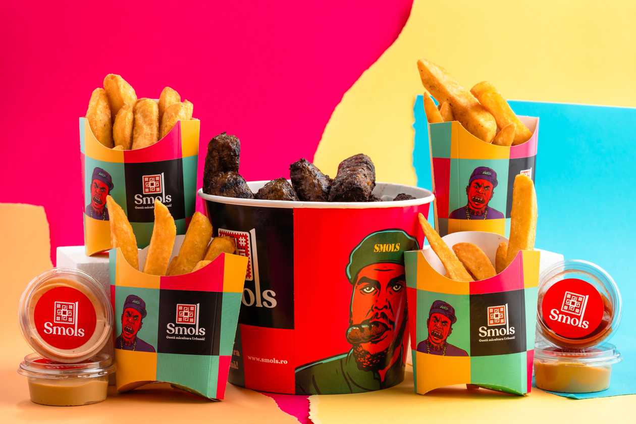 Smols Menu: 1 kg Mici Bucket