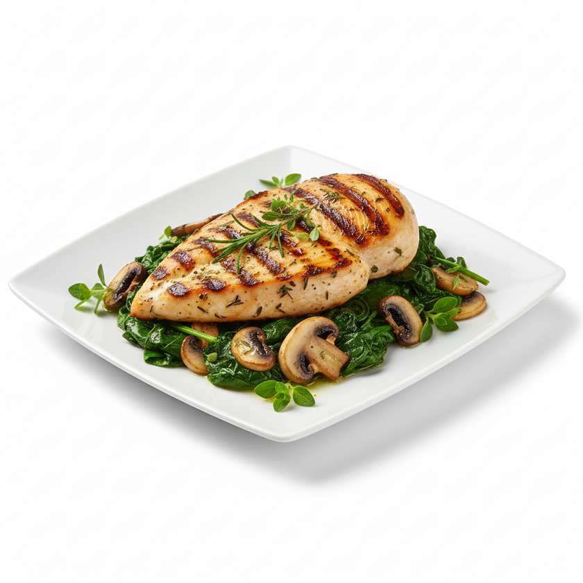 Grilled Chicken Steak with Herbs 200g