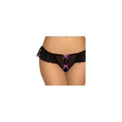 Women's Open Crotch String Thong Panties 6483, OS