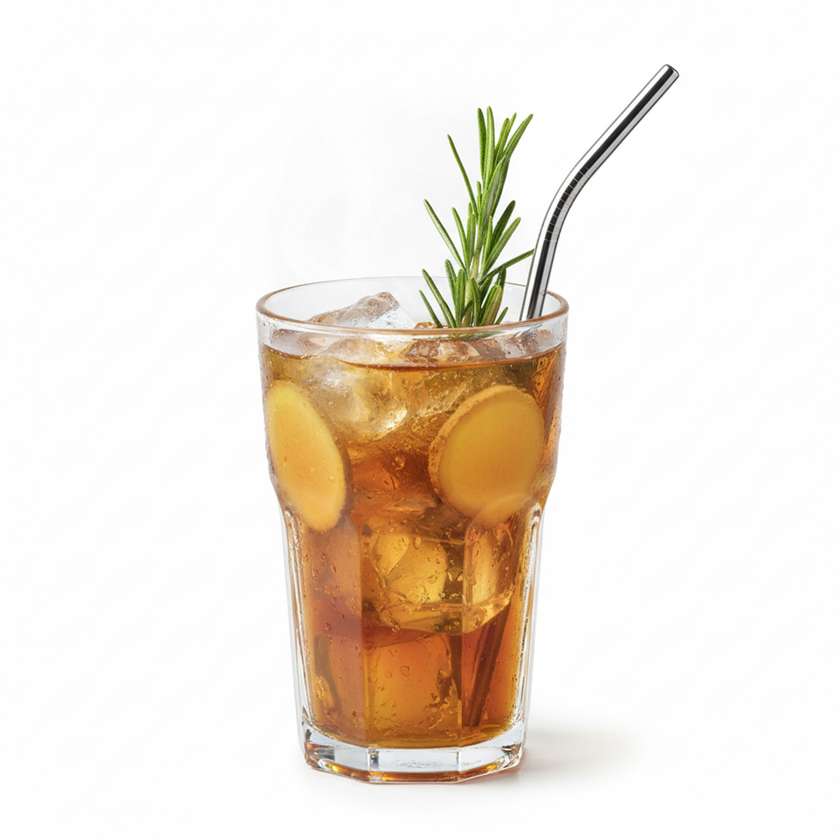 Rosemary Ginger Ice-Tea