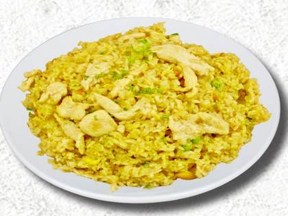 Curry Fried Rice with Chicken