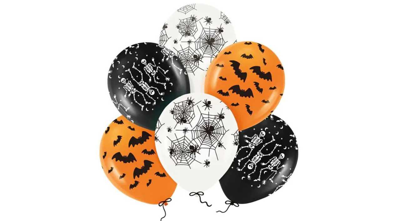 Balloons HALLOWEEN MIX (6pcs)