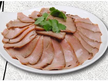 Pork tongue in soy sauce