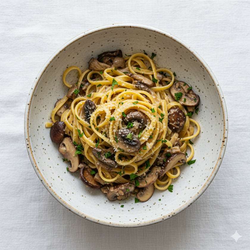 Tagliattele con funghi