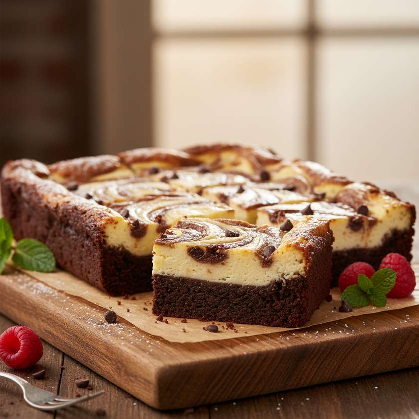 Cheesebrownie