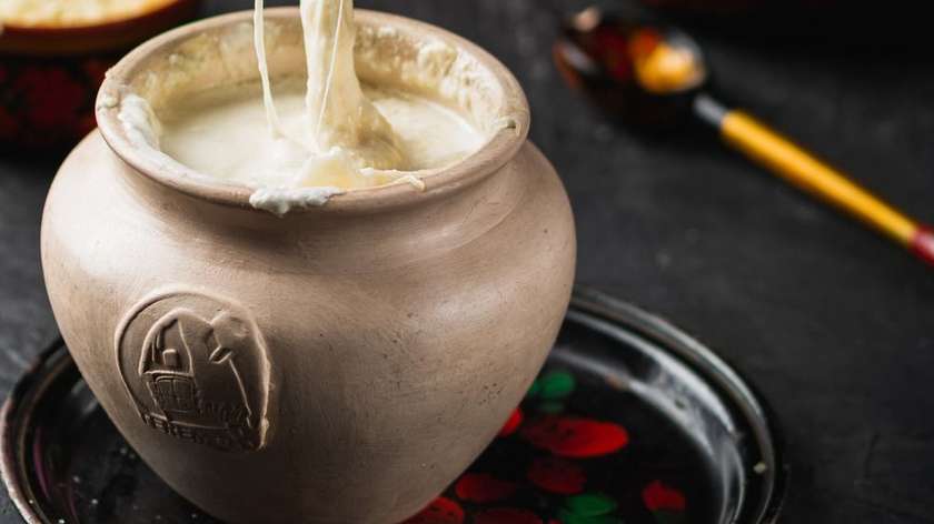 Cheese Vareniki in a pot