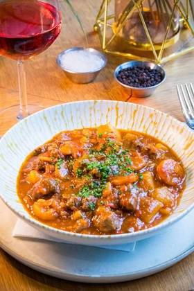 Goulash with Wagyu Neck