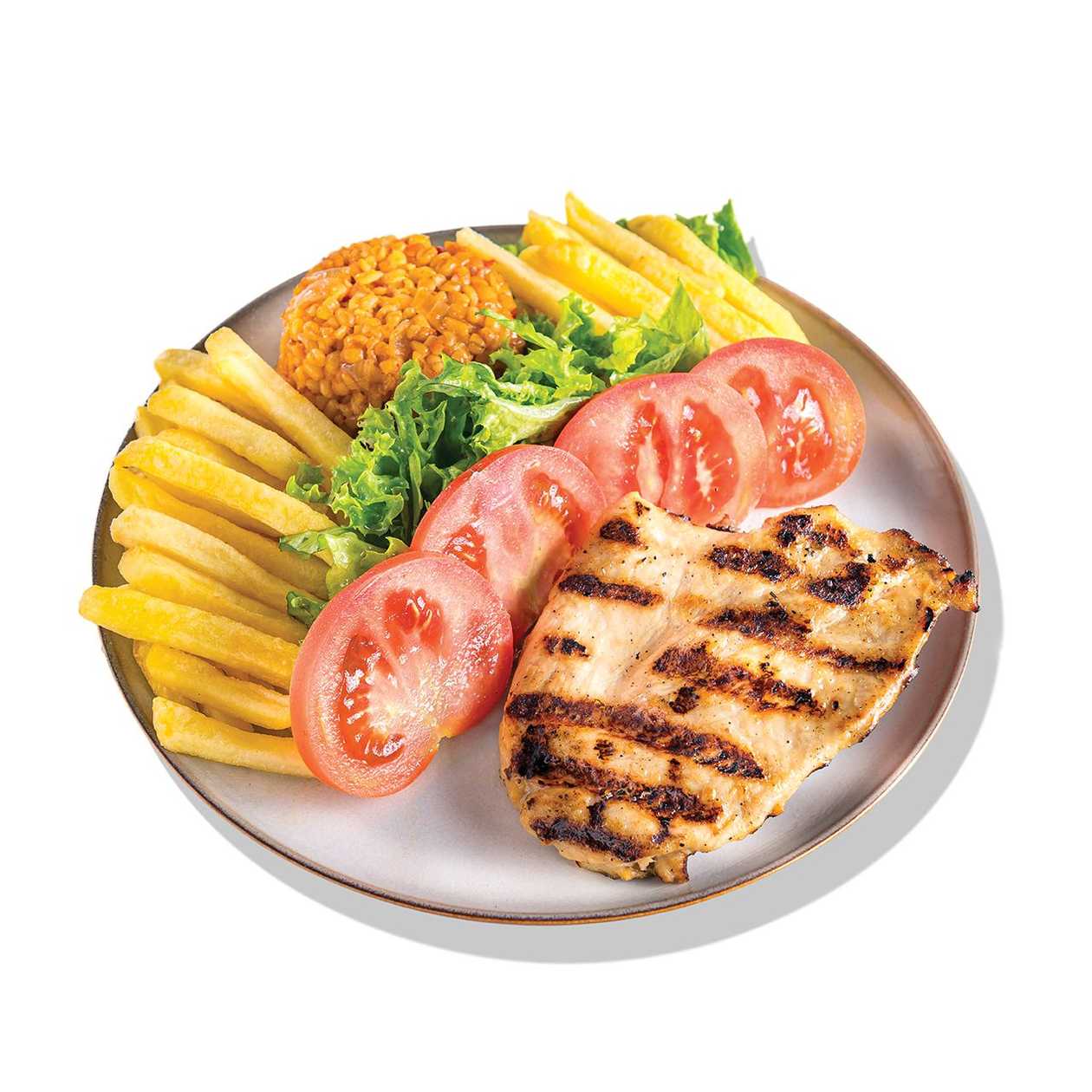 Piept de pui la gratar