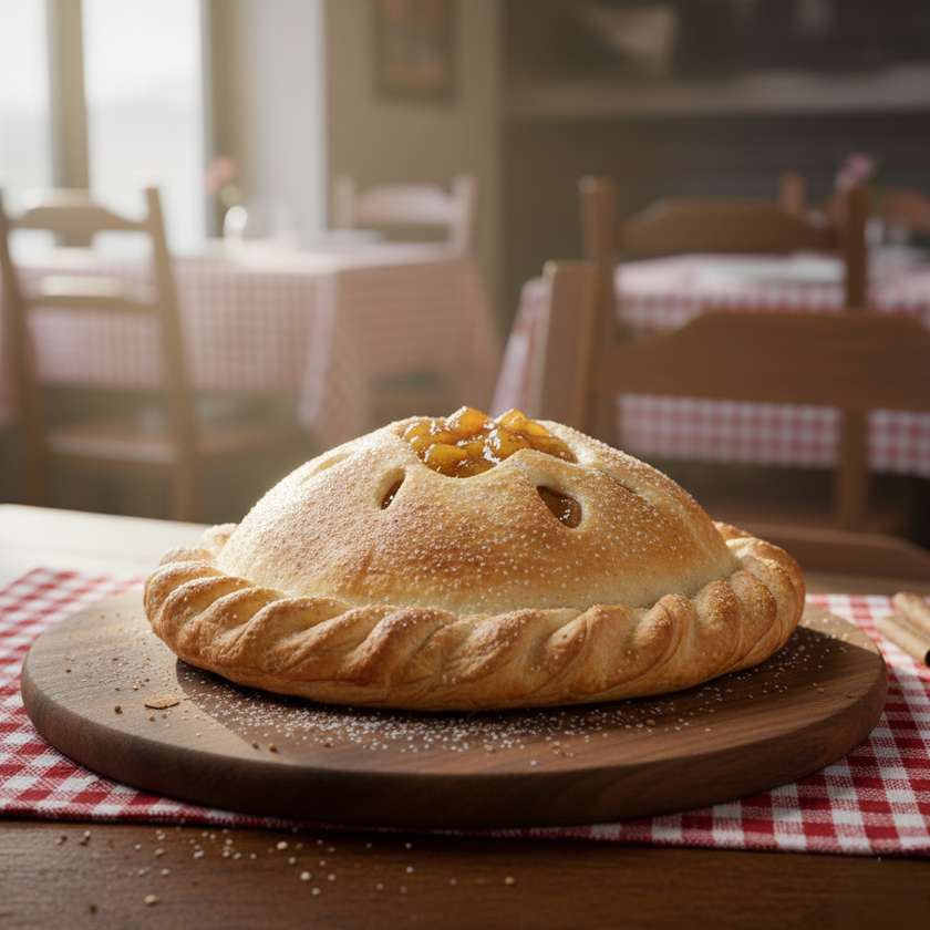 Apple and Cinnamon Empanada