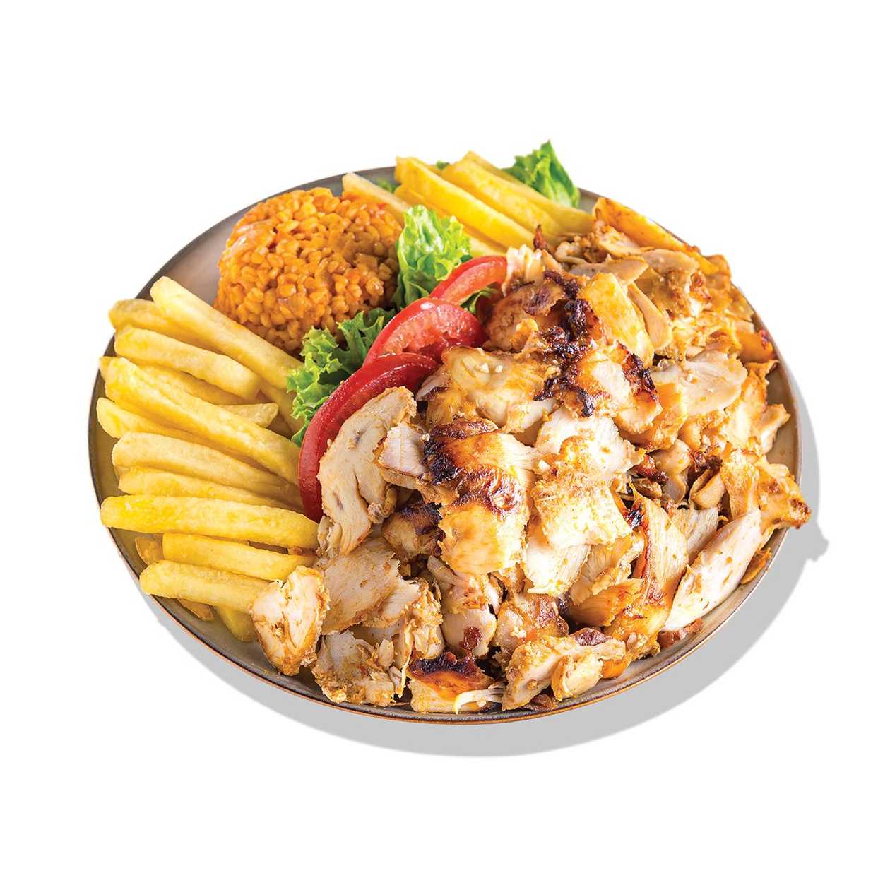 Shaorma la farfurie pui