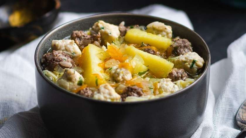 Gupta soup with atria