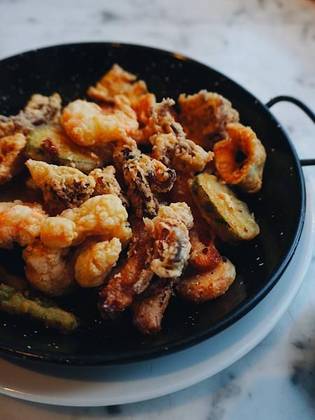 Fritto Misto with Tempura Vegetables