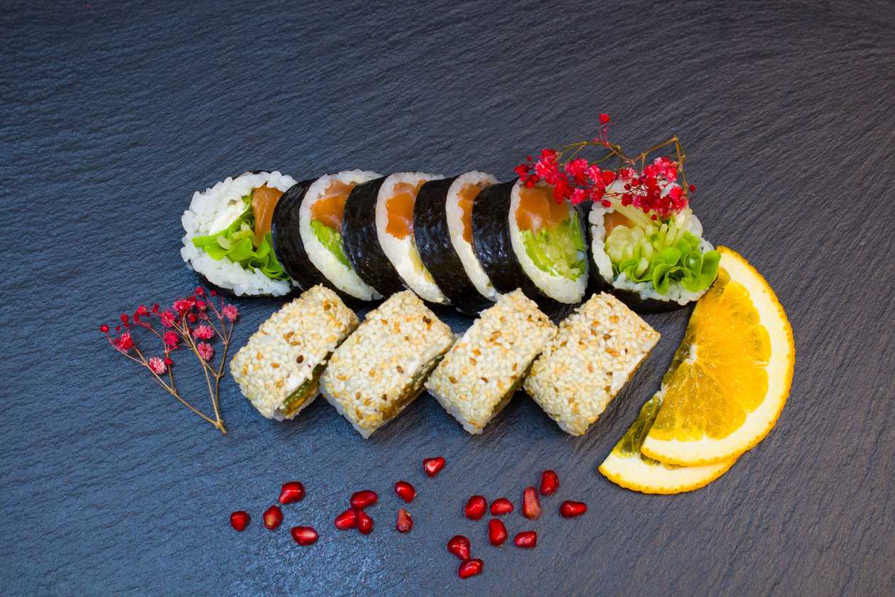 Łosoś set | 10 szt