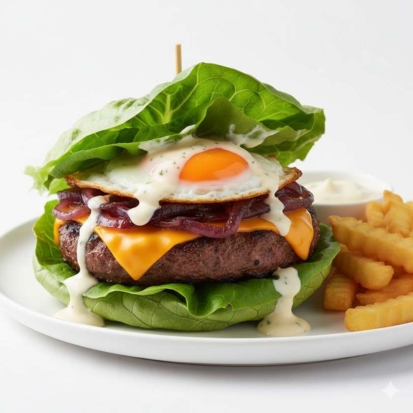 Hambúrguer sem Pão