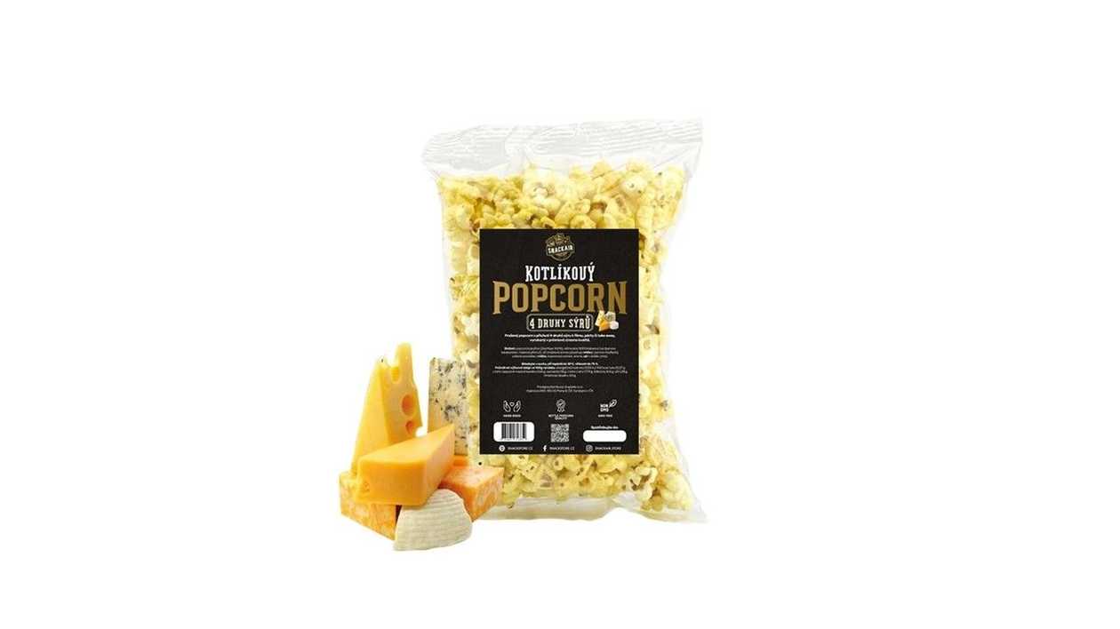 Kettle Corn Popcorn with 4 Cheeses 2 l