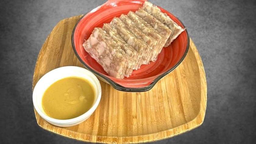 Khaladets with mustard