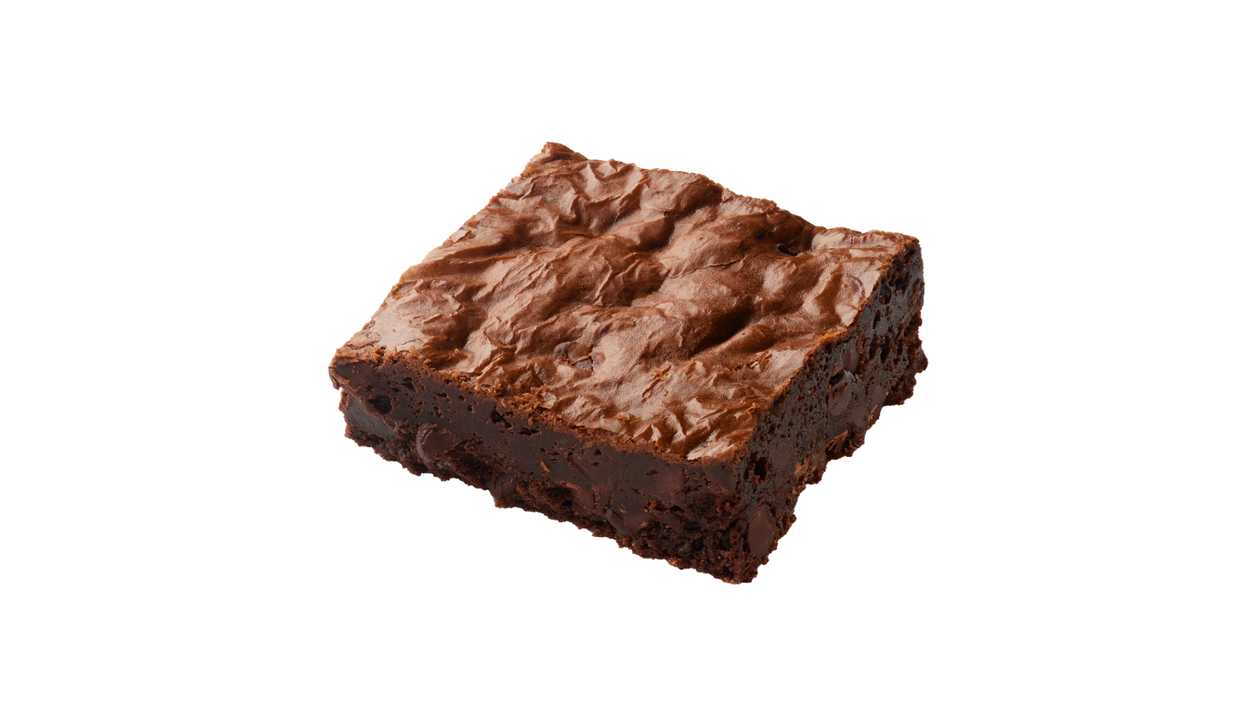 Brownie with Vanilla Sauce and Forest Fruit Jam