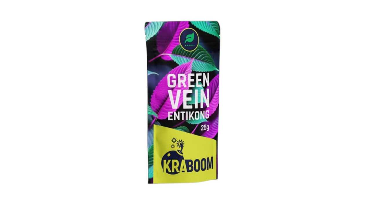 KraBoom Green Entikong - Organic Kratom Powder 25g
