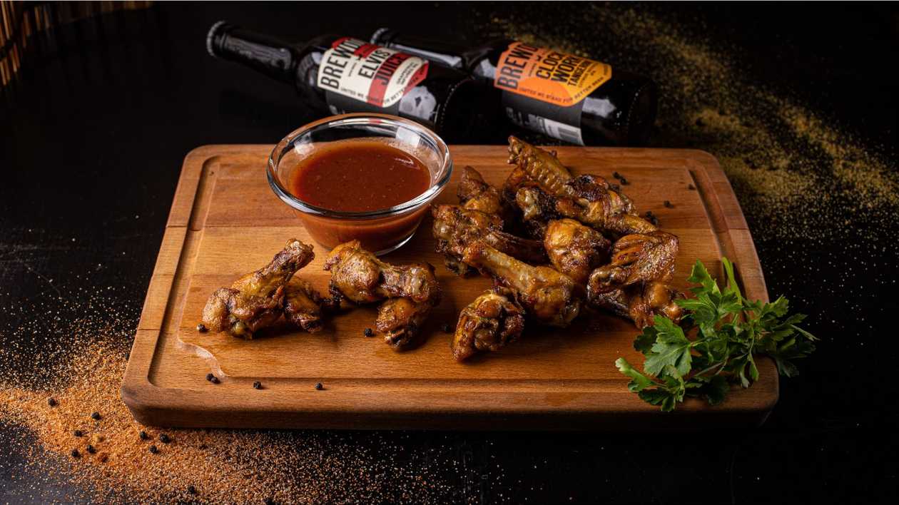 BBQ Chicken Wings 10 Pieces