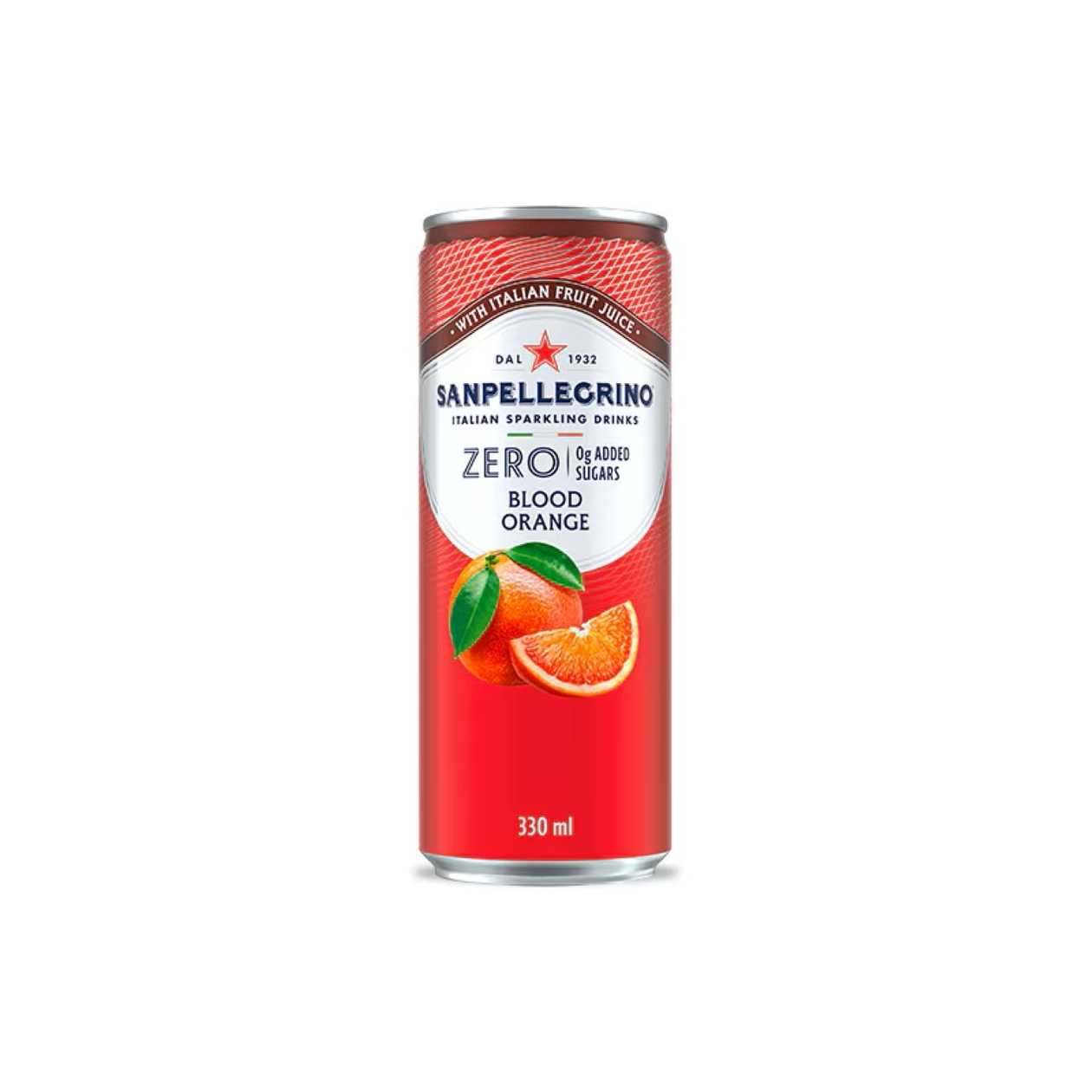 S.Pellegrino ZERO Aranciata Rossa