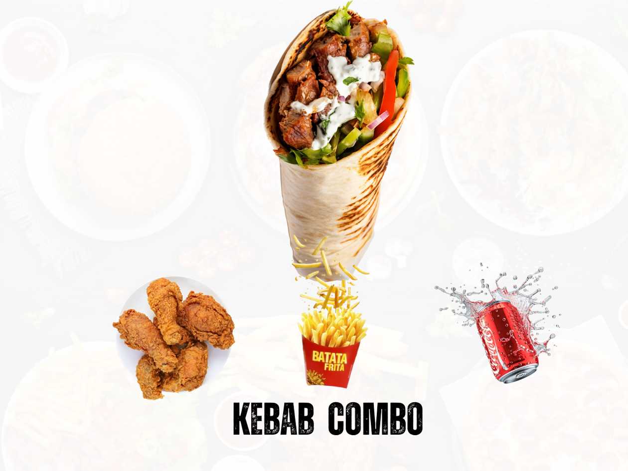 Kebab Pacote Combo