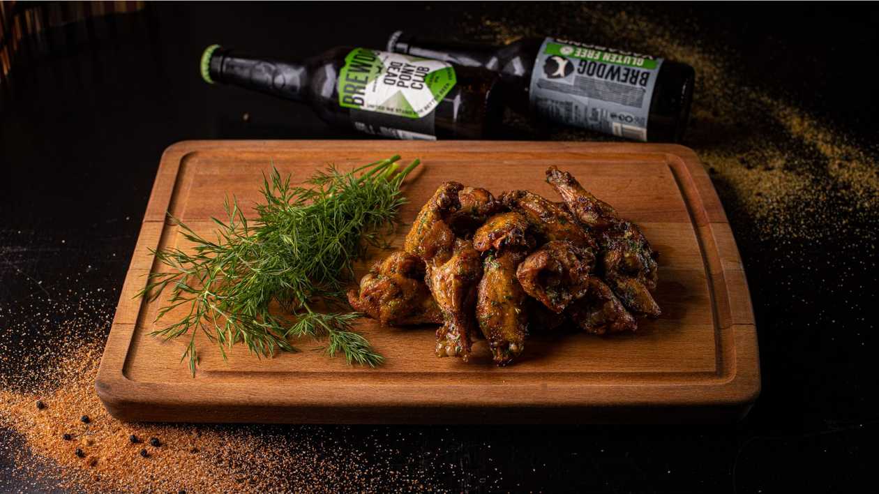 Garlic and Dill Chicken Wings 10 Pieces