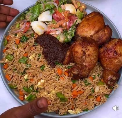 Jollof Check Check + free Drink