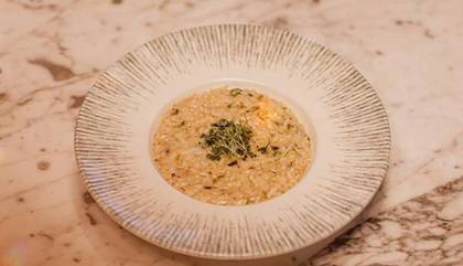 Risotto with Asparagus and Truffles