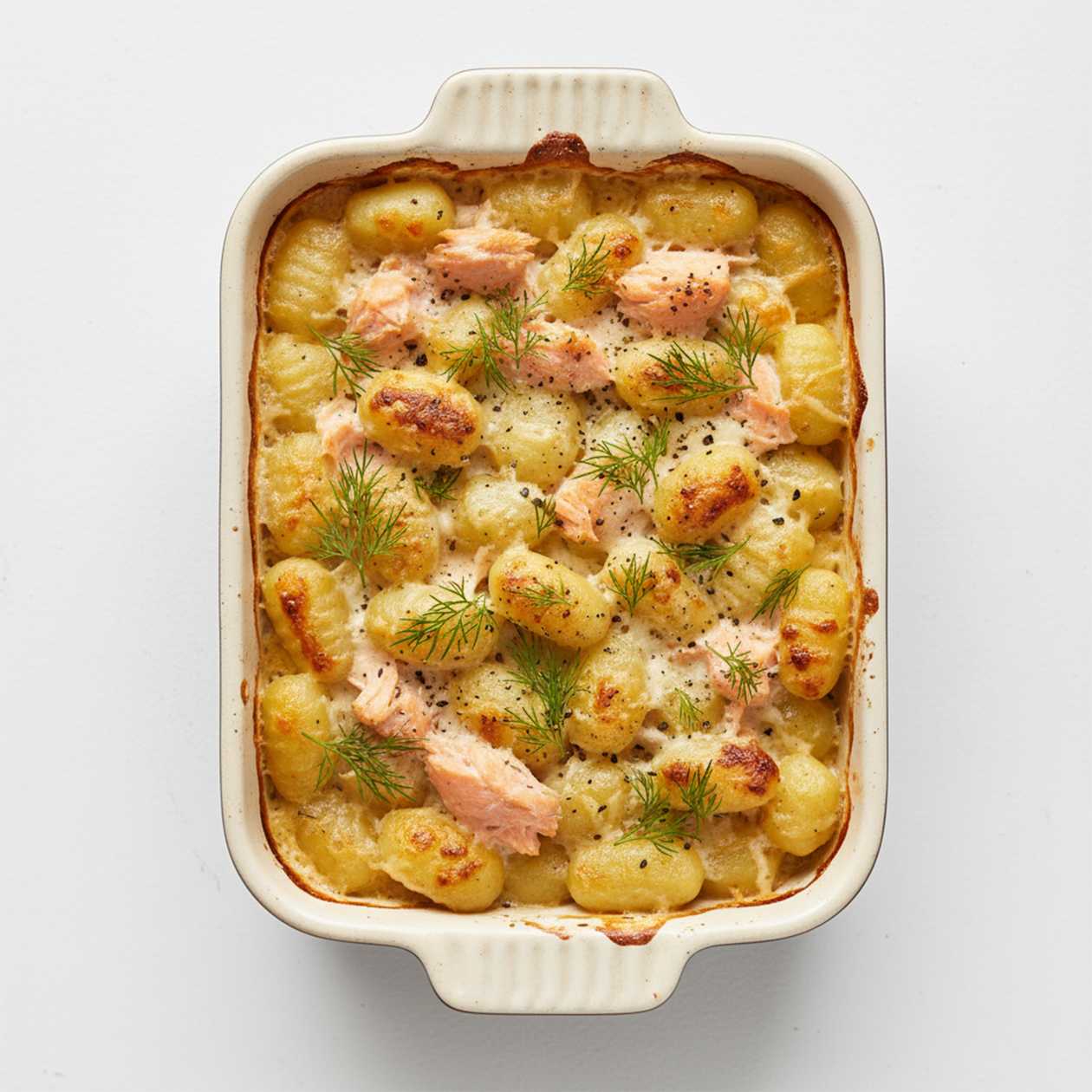 Gnocchi Salmon [Baked]