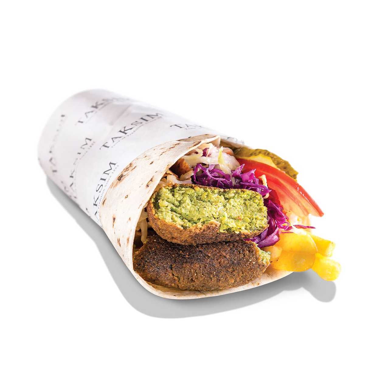 Falafel in lipie