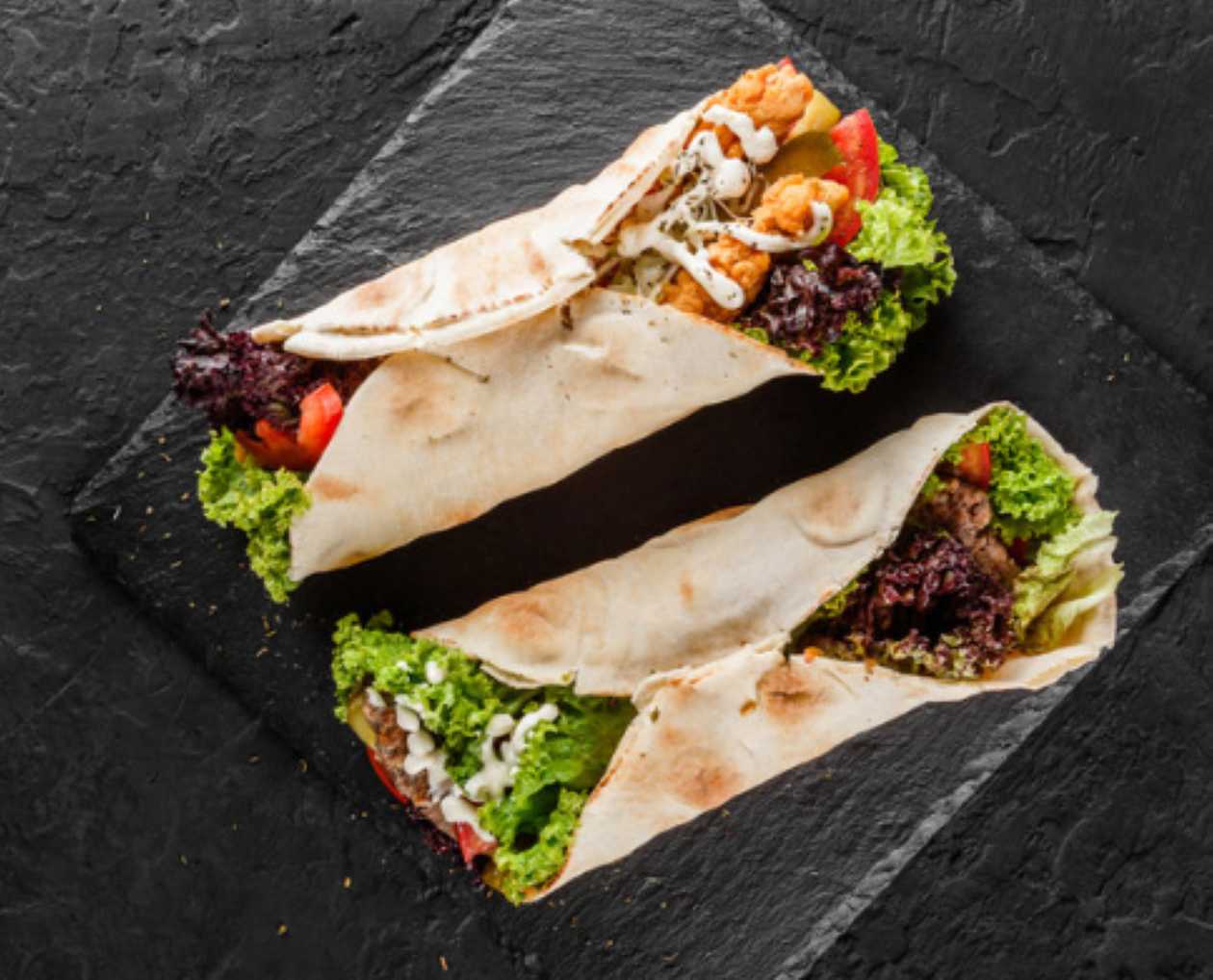 Falafel Baguette Kebab