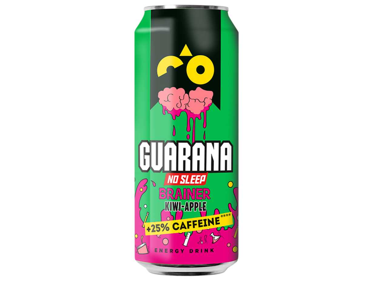 Guarana Brainer Kiwi-Apple