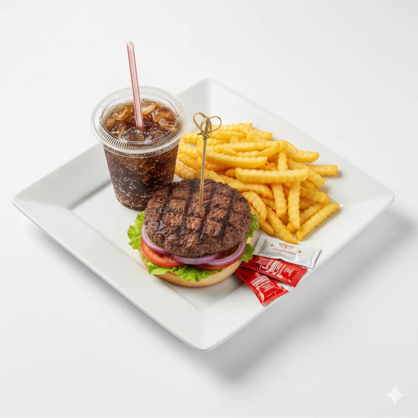 Hambúrguer sem Pão Menu