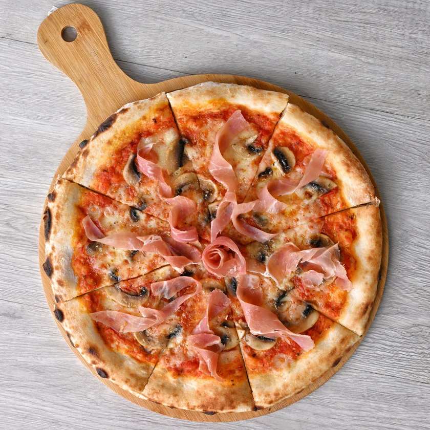 Prosciutto & funghi
