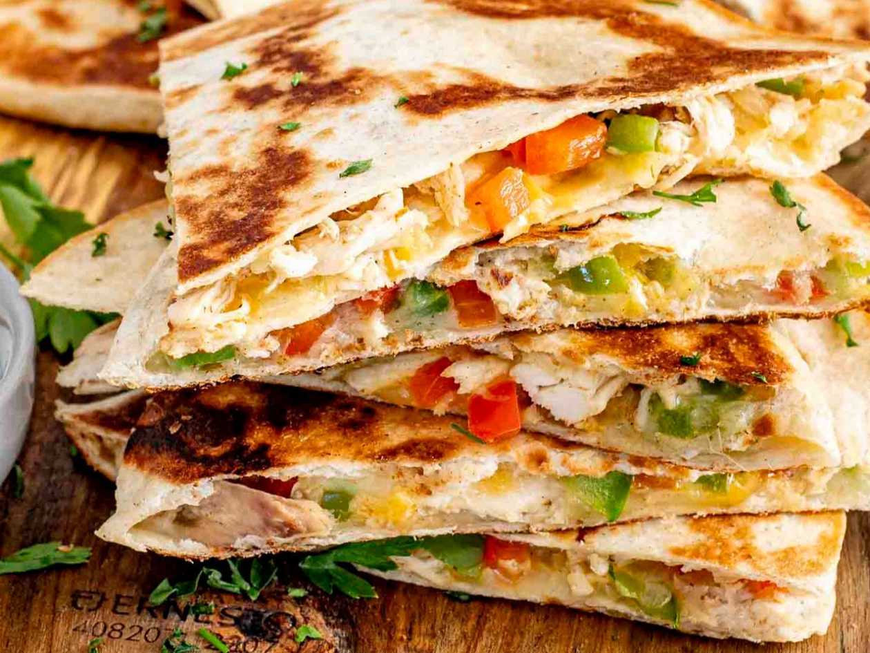 Quesadilla El Fuego - Kuřecí