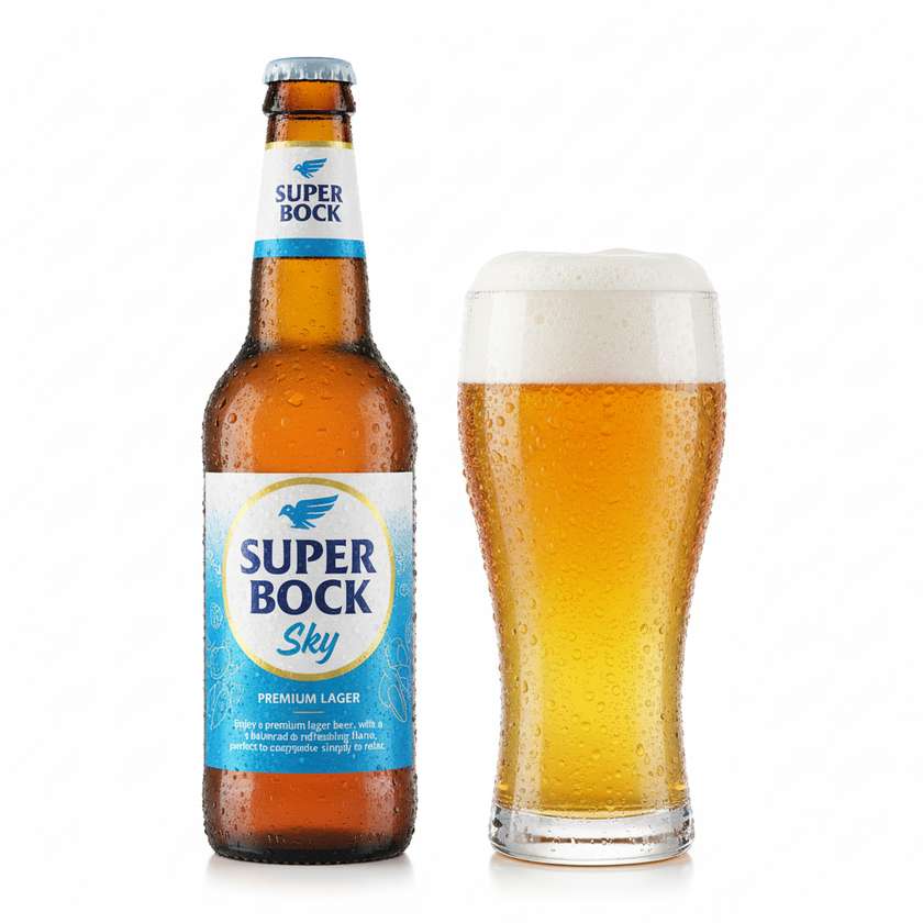 Beer Super Bock Sky