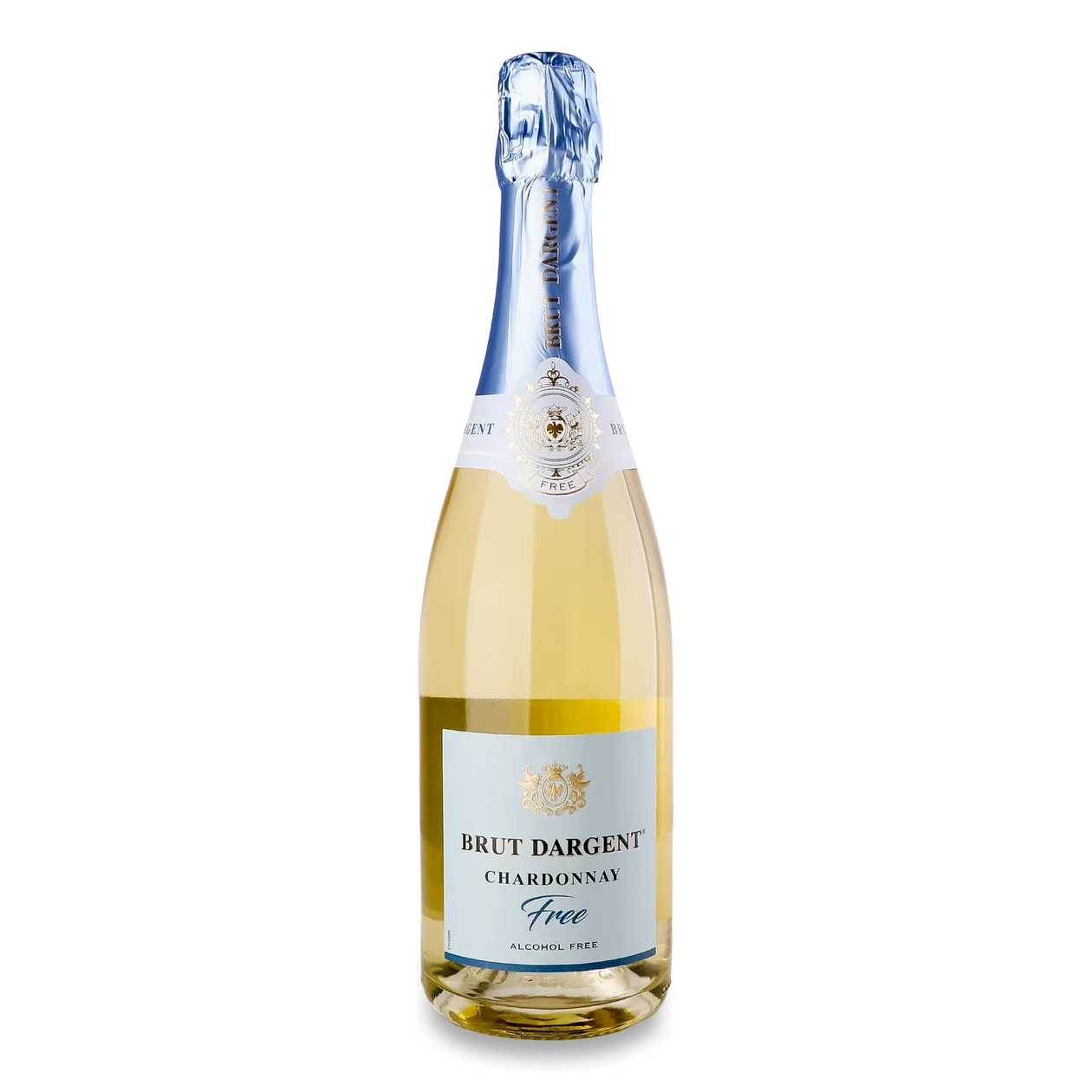 Brut Dargent Chardonnay Non-Alcoholic Sparkling Wine, White