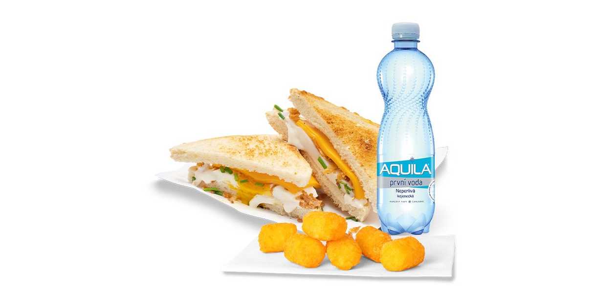 Snídaňové Toast menu