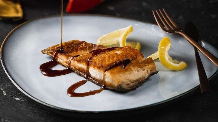 Grilled salmon