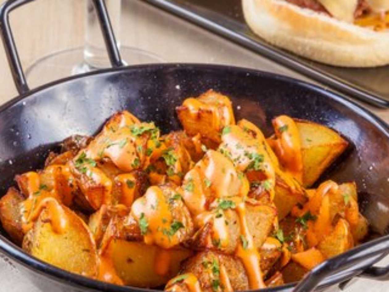 Papas Gratinadas Con Pollo - kuřecí