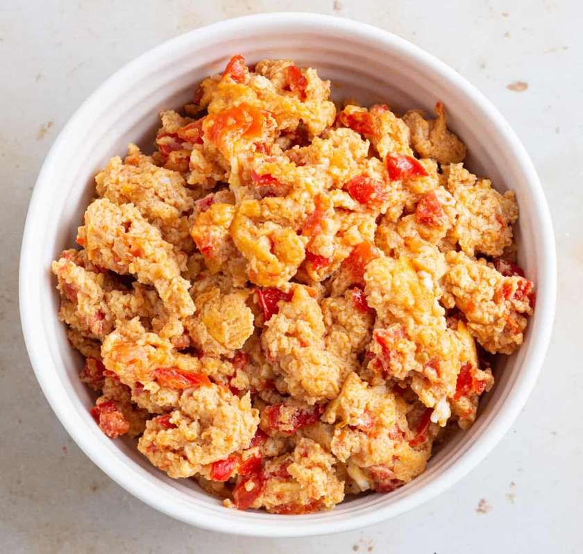 Boiled Yam & Egg Sauce