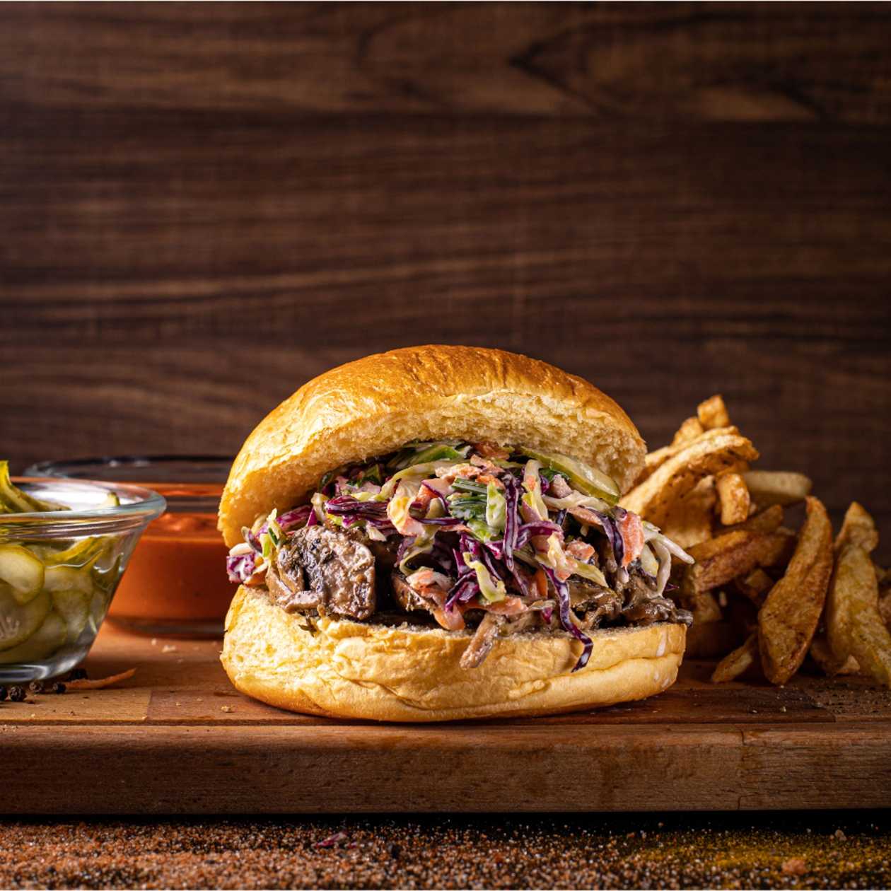 Mixed Mushroom Bun