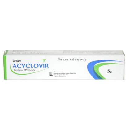 Acyclovir Cream 5% 5g Tube #1