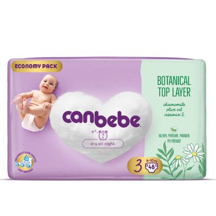 Canbebe Baby Diapers Size 3 (6-10kg) #48